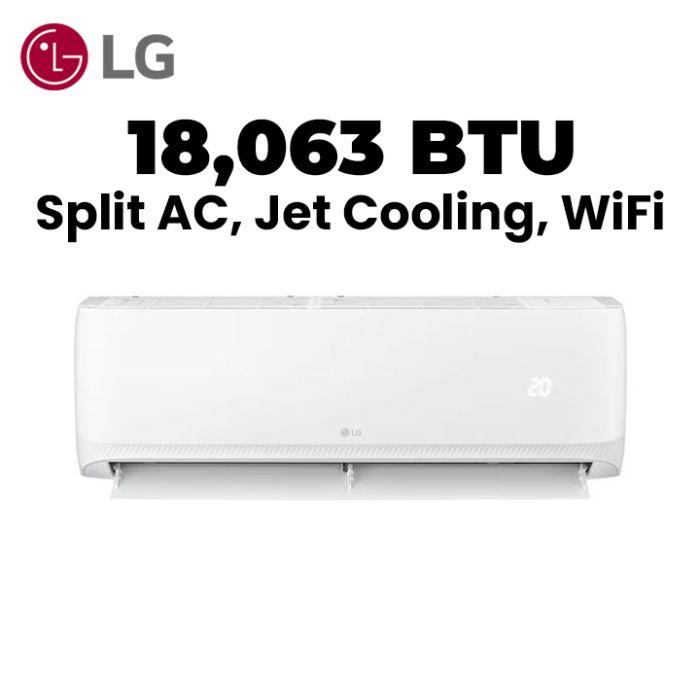 LG Split Air Conditioner with Rotary Compressor Wifi 18,063 BTU | T18ZCA