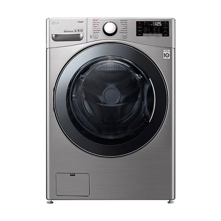 LG 24Kg Front load washing machine, Stainless Steel colour, Steam, 6 Motion DD Motor, ThinQ (Wi-Fi) | F0P3CYVDT