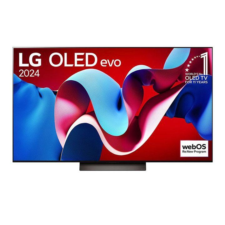 LG 77-inch OLED evo C4 4K Smart TV AI Magic remote Dolby Vision webOS24 2024 | OLED77C46LA