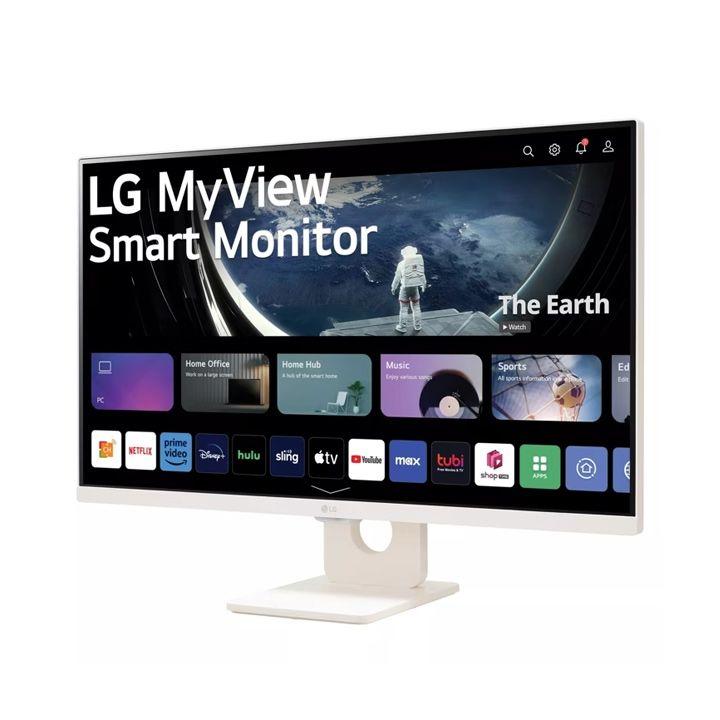 LG Smart Monitor 2023 - 27 inch, Full HD IPS Display | 27SR50F-W