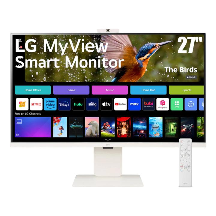 LG MyView 32" 4K UHD IPS Smart Monitor, webOS | 32SR85U-W