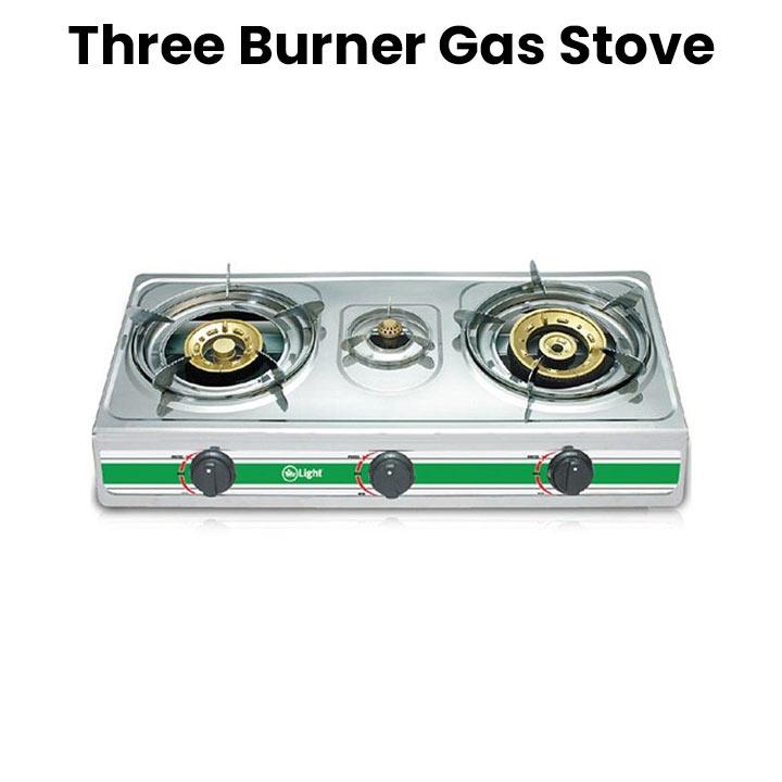 Mr. Light Mr. GB3B08GS Three Burner Gas Stove