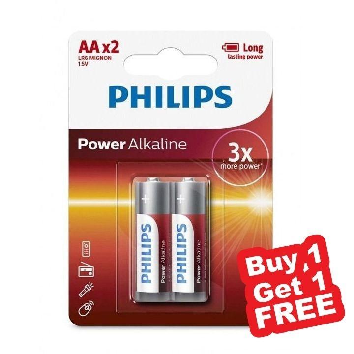 Philips Power Alkaline AA 2-Blister | LR6P2B/97