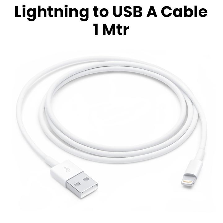 Apple USB-A to Lightning Cable 1M White | MUQW3ZM/A