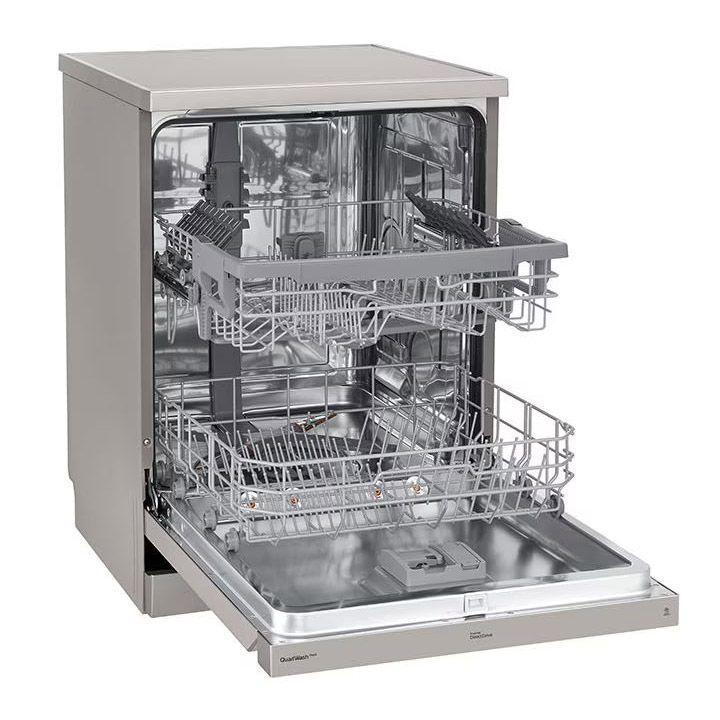 LG Dishwasher with 8 Programs + 14 Place Settings Platinum Silver (DFC435FP)