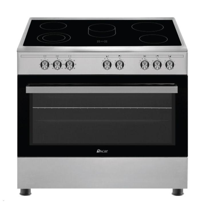 Oscar 90x60 Vitro Ceramic Full Electric Oven Cooking Range | 9060PCE3