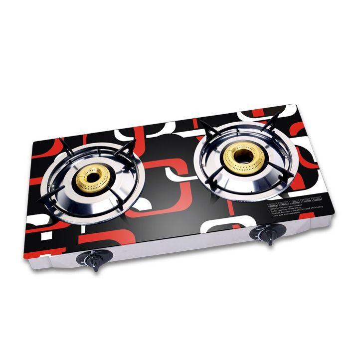 Mr. Light Mr. GB2B05GS Two Burner Gas Stove Glass Top