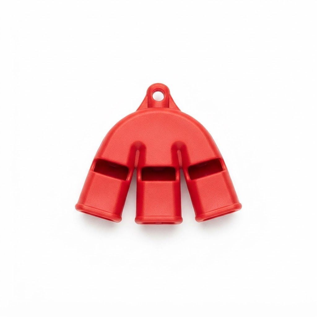 HyperWhistle Original 142dB Loud Safety Whistle, Long-Range Emergency Signal for Sports, Boating, Hiking and Outdoor Safety