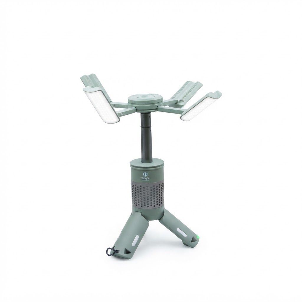 Toby's CPL-T25 Rechargeable Camping Lamp, 4800 Lumens LED Lantern, 7800mAh Battery, Adjustable Height, Portable Work Light