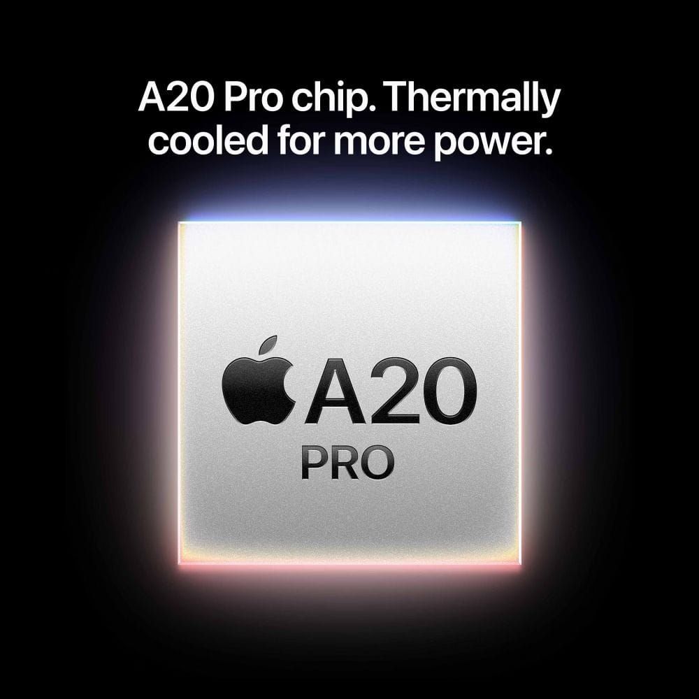 Apple iPhone 18 Pro 5G Smartphone, 512GB Storage, 6.3-inch Super Retina XDR Display, A20 Pro Chip, 48MP Pro Fusion Camera | Black - MJR94AH/A