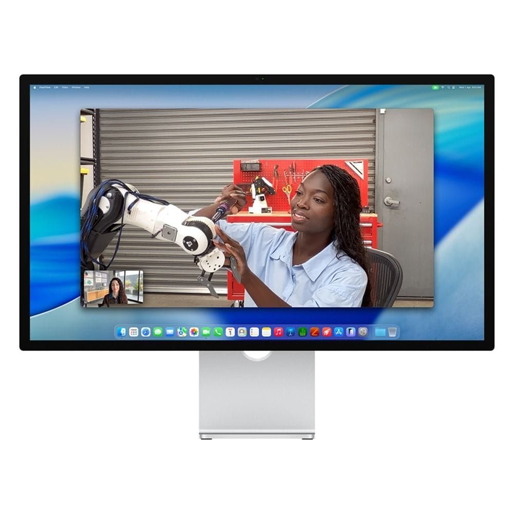 Apple Studio Display 27-Inch 5K Retina Monitor, Standard Glass, Tilt-Adjustable Stand, 12MP Ultra Wide Camera - MYJG3AE/A