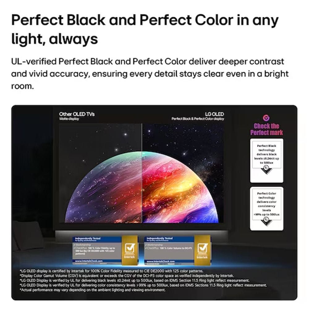 LG 65-Inch OLED B6 4K Ultra HD Smart TV - Alpha 8 AI Processor 4K Gen3, HDR10 & Dolby Vision, AI Sound, WebOS | OLED65B66LA.AMRG