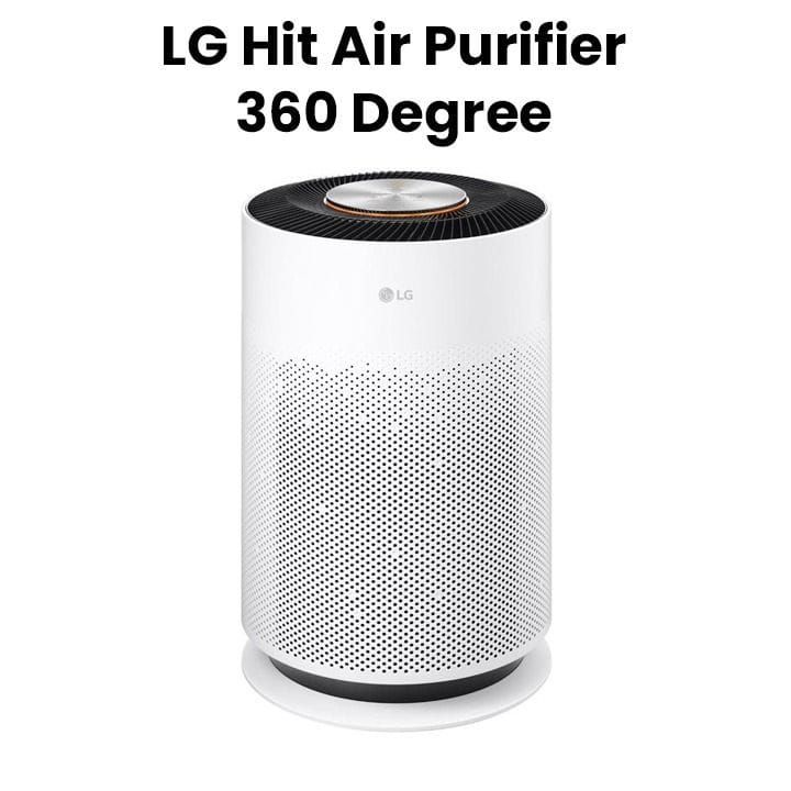 LG PuriCare 360 Air Purifier Hit, Multi Filtration System, Compact Design, Wi-Fi Enabled - White - AS60GHWG0 | Open Piece - A Grade