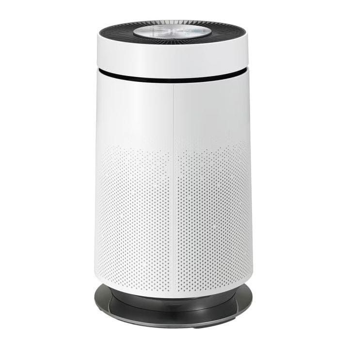 LG PuriCare 360° Air Purification And Clean Booster 61.2m², Anti-bacterial Nano-ions, H13 HEPA - White - AS65GDWH0