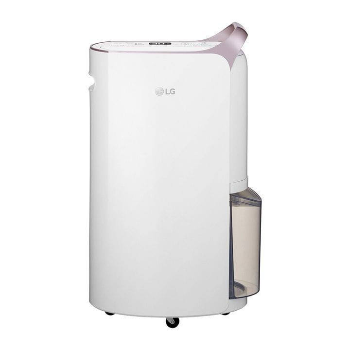 LG Smart Dehumidifier, Dual Inverter Compressor, Smart Efficiency, H13 HEPA Filter - White - MD19GQGE0
