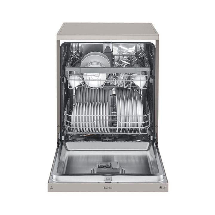LG QuadWash 14 Place Settings, EasyRack Plus, Inverter Direct Drive, ThinQ Dishwasher | DFB512FP