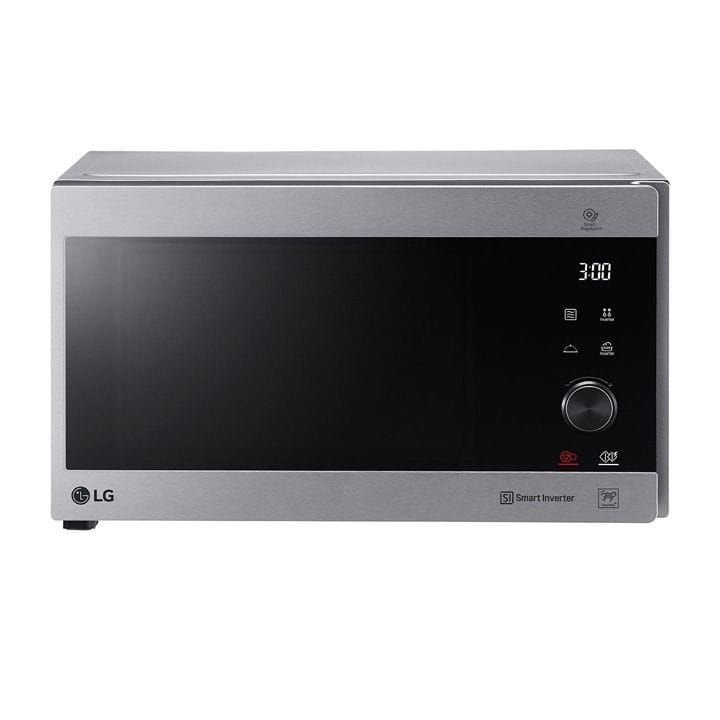 LG NeoChef Smart Inverter Microwave Oven 42L, Smart Diagnosis™, EasyClean™, Fast Cooking, Smart Inverter - Silver - MH8265CIS