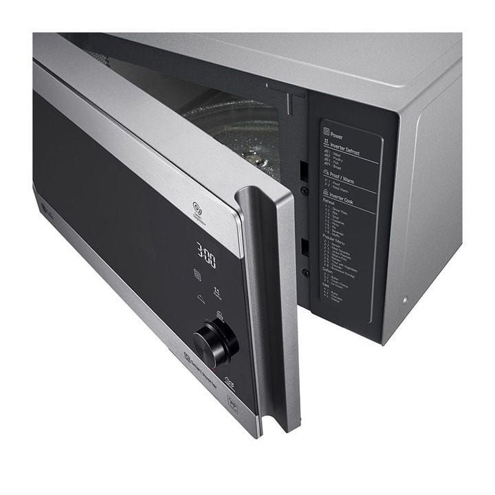 LG NeoChef Smart Inverter Microwave Oven 42L, Smart Diagnosis™, EasyClean™, Fast Cooking, Smart Inverter - Silver - MH8265CIS