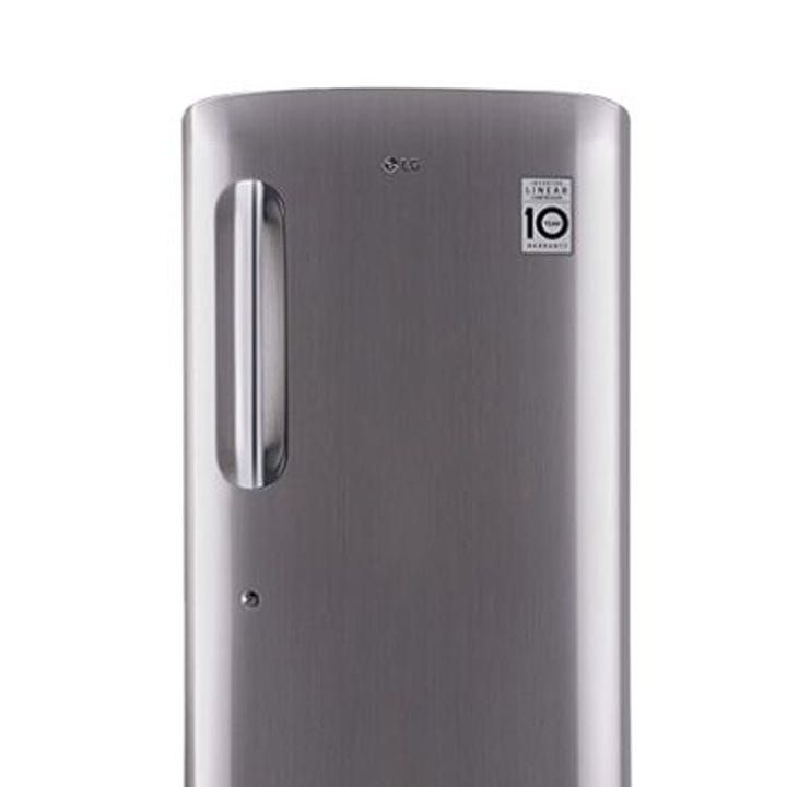 LG Single Door Refrigerator 190L, Smart Inverter Compressor, Fastest In Ice Making - Silver - GR-231ALLB