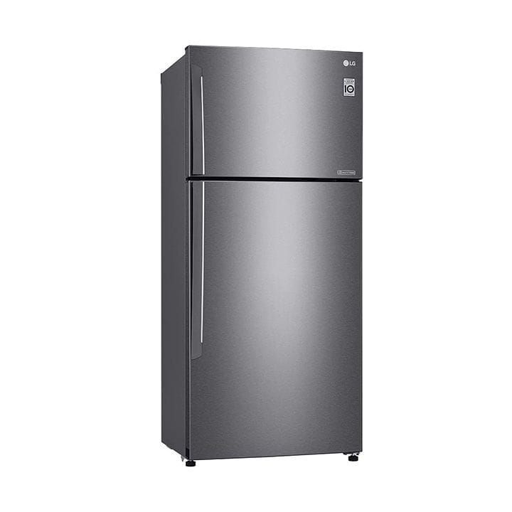LG Top Mount Refrigerator, Inverter Linear Compressor, Door Cooling Multi AirFlow, Smart Inverter Compressor 720L - Dark Silver - GN-C752HQCL