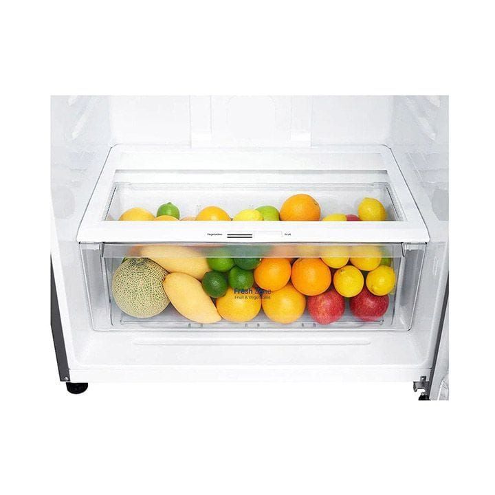LG Top Mount Refrigerator, Inverter Linear Compressor, Door Cooling Multi AirFlow, Smart Inverter Compressor 720L - Dark Silver - GN-C752HQCL