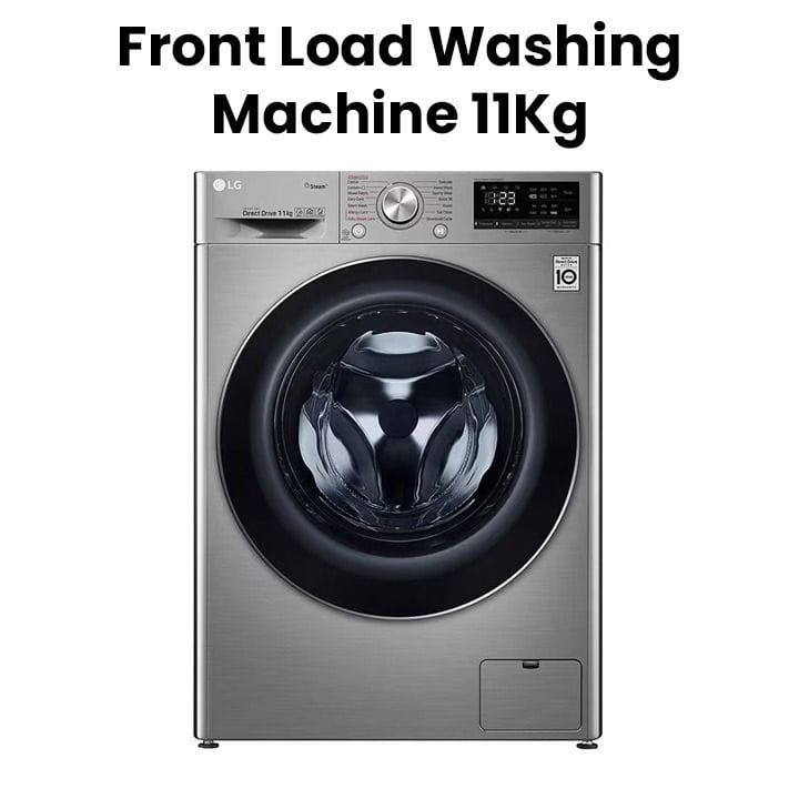 LG 2023 VIVACE 11kg Front Loading Washing Machine Direct Drive - Made in India | F4V5EYLYP