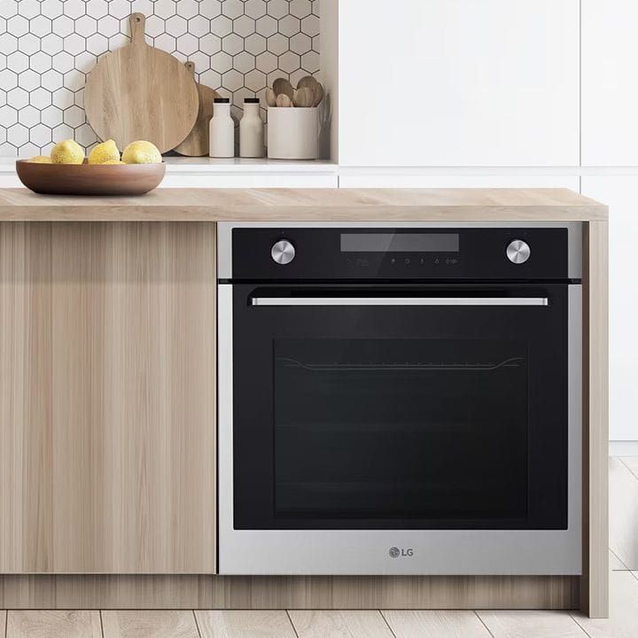 LG 2023 60cm Built-in Oven, 72L,Telescopic Rail | WSEZM7225S2