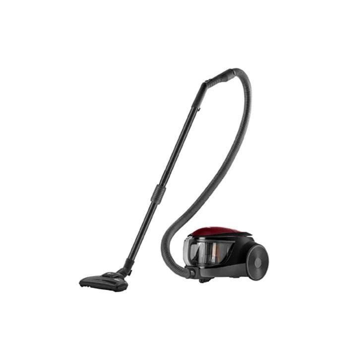 LG 1800W Vacuum Cleaner, Bagless Convenience, Versatile Cleaning, Durability and Longevity, Compact and Space-Saving - Sparkle Red - VC5418NNTR