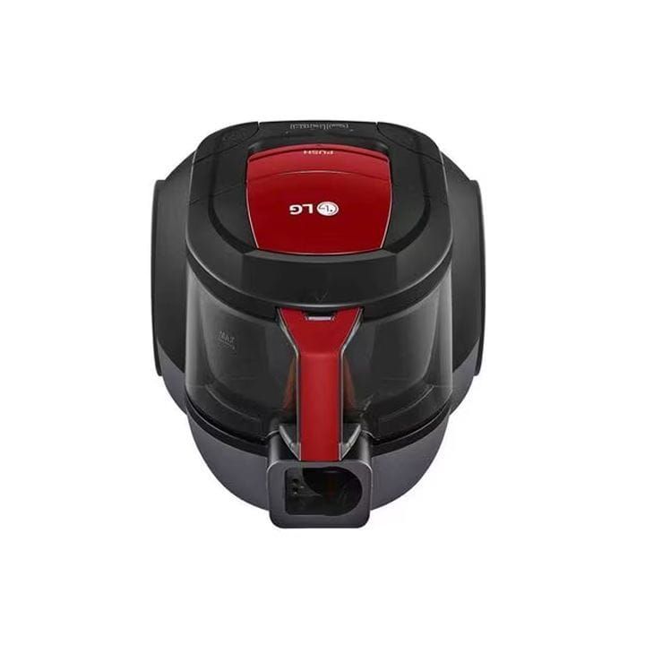 LG 1800W Vacuum Cleaner, Bagless Convenience, Versatile Cleaning, Durability and Longevity, Compact and Space-Saving - Sparkle Red - VC5418NNTR