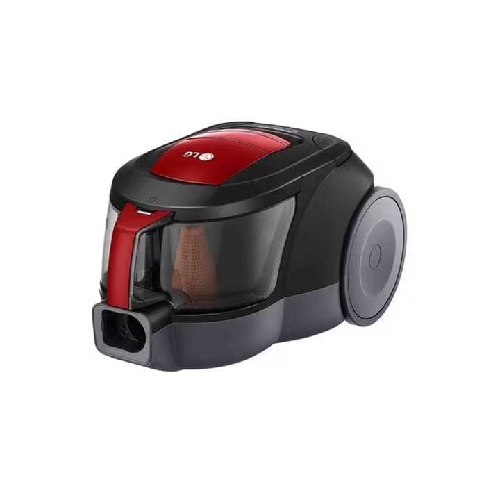 LG 1800W Vacuum Cleaner, Bagless Convenience, Versatile Cleaning, Durability and Longevity, Compact and Space-Saving - Sparkle Red - VC5418NNTR