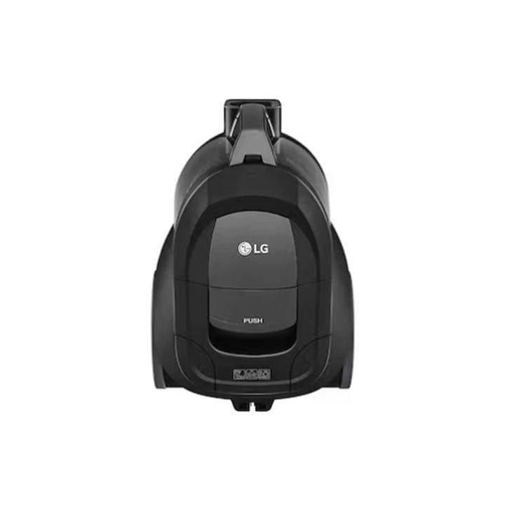 LG 1800W Vacuum Cleaner, Bagless Convenience, Versatile Cleaning, Durability and Longevity, Compact and Space-Saving - Pearl Sparkle Silver - VC5418NNTRS