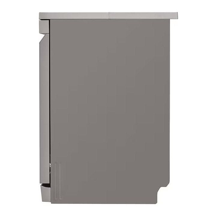 LG QuadWash™ Dishwasher, 8 Programs + 14 Place Settings, EasyRack™ Plus, Turbo Cycle, ThinQ - Platinum Silver - DFC435FP