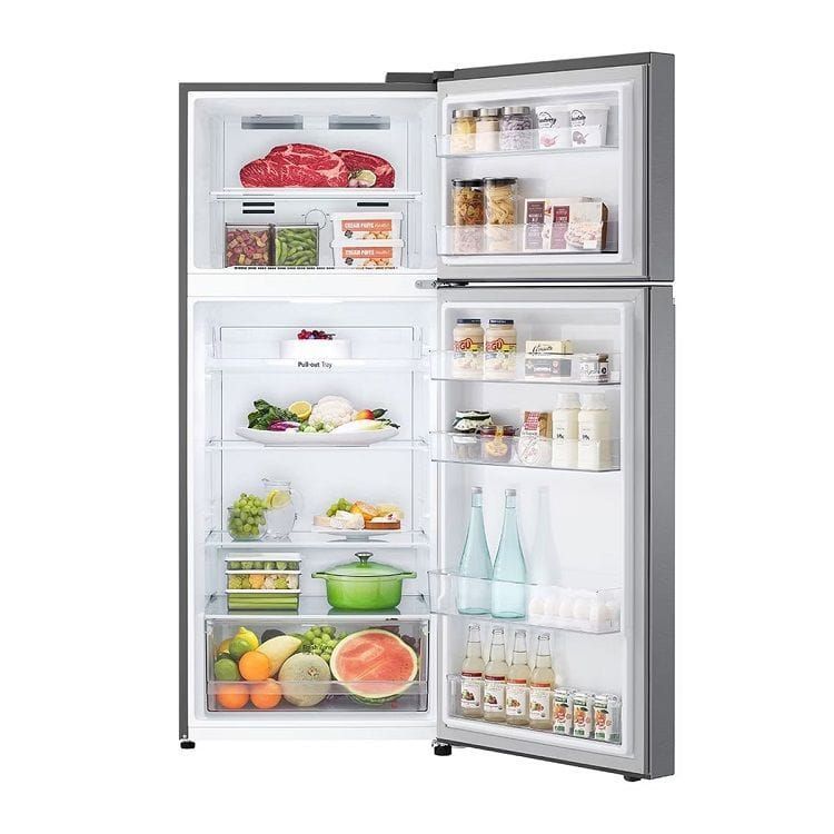 LG 375L Top Freezer Refrigerator, Gross 410L, Made in Indonesia | Dark Graphite - GN-B472PQMB.ADSQMEA
