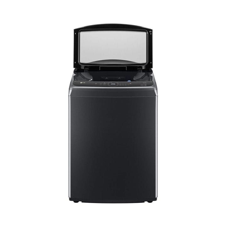 LG Top Load Washer 25Kg, Intelligent Control, AIDD Intelligent Care For Greater Fabric Protection, TurboWash3D - Platinum Black - T25H9EFHTP