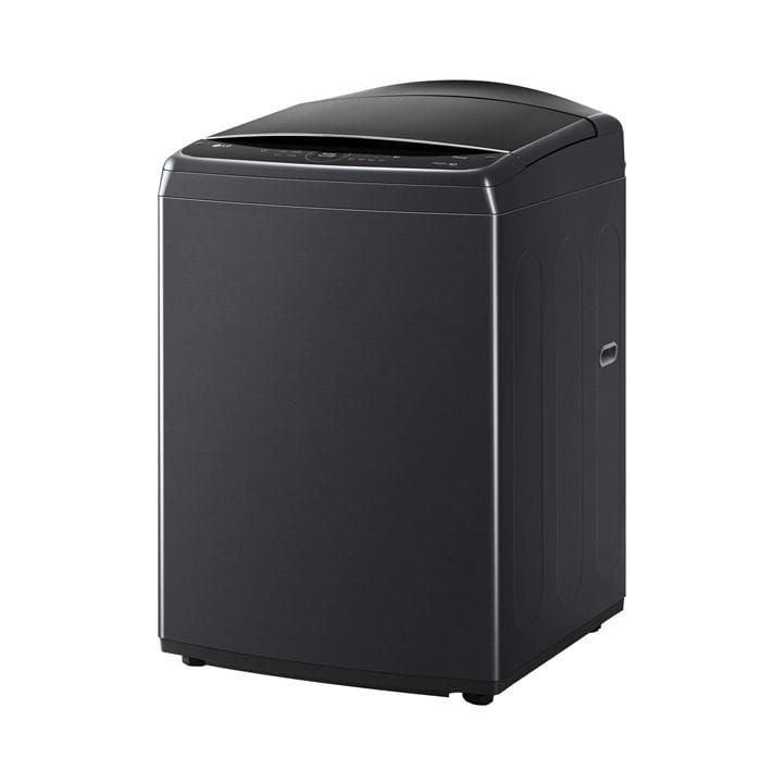 LG Top Load Washer 25Kg, Intelligent Control, AIDD Intelligent Care For Greater Fabric Protection, TurboWash3D - Platinum Black - T25H9EFHTP