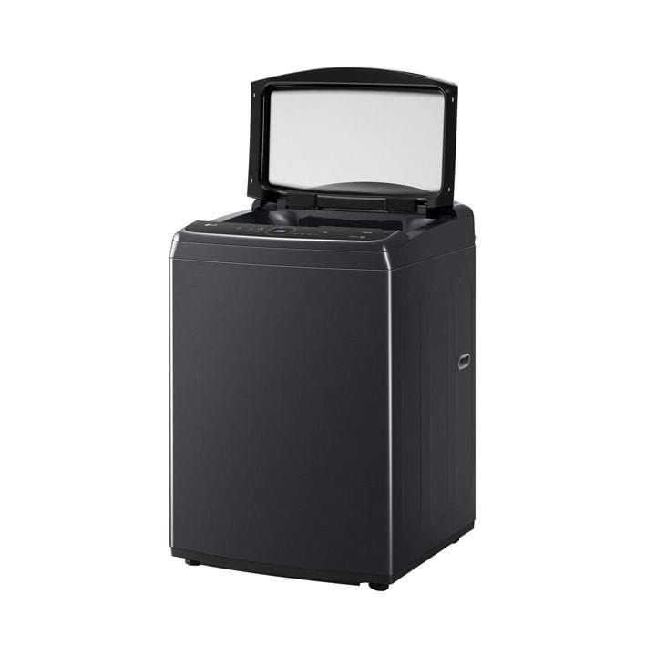LG Top Load Washer 25Kg, Intelligent Control, AIDD Intelligent Care For Greater Fabric Protection, TurboWash3D - Platinum Black - T25H9EFHTP