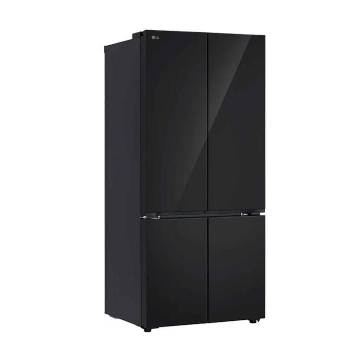 LG French Door Refrigerator 619L – Inverter Linear Compressor, Door Cooling+, Multi Air Flow, Hygiene Fresh+, ThinQ Smart Control | Black Glass - GR-B30FFGPB.ABMRGCC