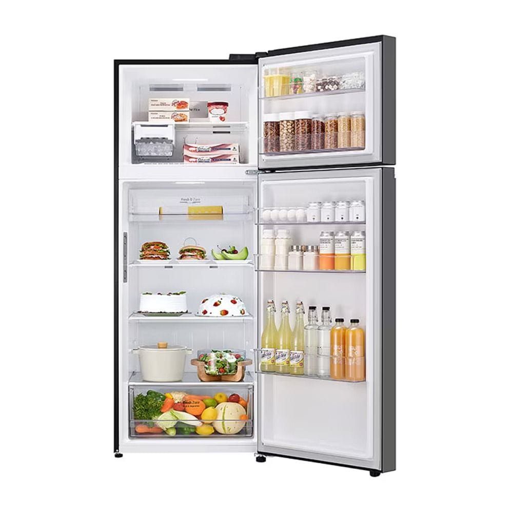 LG Double Door Refrigerator 600L Gross / 461L Net with LINEARCooling™, DoorCooling+™, Smart Inverter Compressor & Multi Air Flow | GR-B642PGFK.ABMQMEA