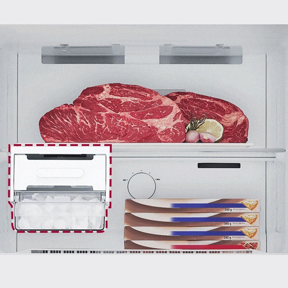 LG Double Door Refrigerator 600L Gross / 461L Net with LINEARCooling™, DoorCooling+™, Smart Inverter Compressor & Multi Air Flow | GR-B642PGFK.ABMQMEA