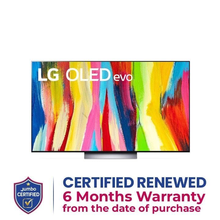 LG OLED77C26LA OLED evo TV 77 Inch C2 series, Cinema Screen Design 4K Cinema HDR webOS22 with ThinQ AI Pixel Dimming