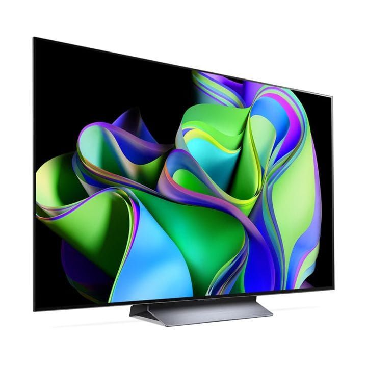 LG OLED evo C3 4K Smart TV 55 Inch, Magic Remote, High Dynamic Range, ThinQ AI, webOS 23, Dolby Vision - Black - OLED55C36LA