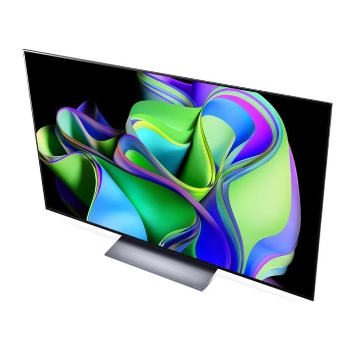 LG OLED evo C3 4K Smart TV 55 Inch, Magic Remote, High Dynamic Range, ThinQ AI, webOS 23, Dolby Vision - Black - OLED55C36LA