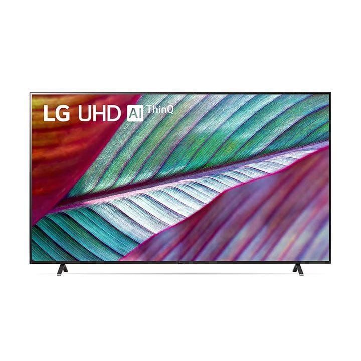 LG 86 Inch UHD 4K TV, α5 AI Processor Gen6, webOS, Smart AI ThinQ, Magic Remote, 3 Side Cinema, HDR10, HLG - Black - 86UR78006LC