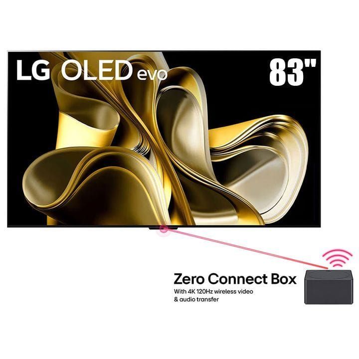 LG 83 inch LG OLED evo M3 4K Smart TV with Wireless 4K connectivity, webOS 23, Smart AI thin Q, Magic Remote | OLED83M36LA