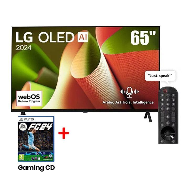 LG 65-inch OLED B4 4K Smart TV 2024 | OLED65B46LA