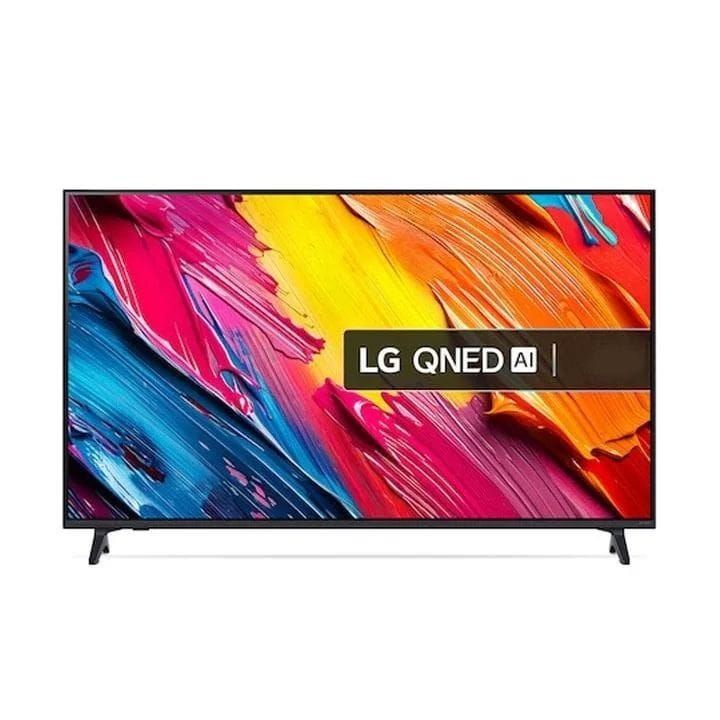 LG 55 Inch QNED AI 4K Smart TV, α7 AI Processor 4K Gen8, AI Magic Remote, HDR10, webOS 25 - Black - 55QNED70A6A