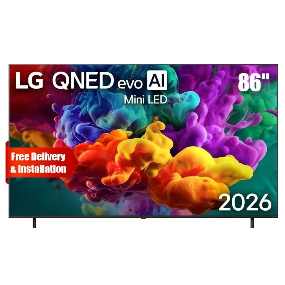 LG 86-Inch QNED Evo AI QNED85 MiniLED 4K Smart TV - Dynamic QNED Color Pro, HDR10/Dolby Vision, AI Sound Pro, webOS, Magic Remote | 86QNED85B6T.AMRG