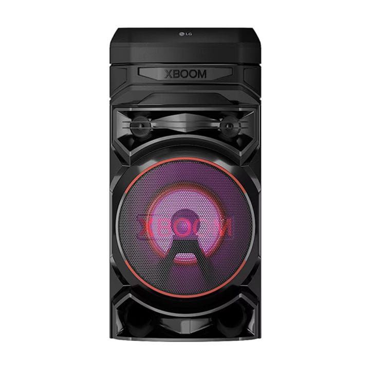 LG XBOOM Party Tower Speaker With Bass Blast, Powerful Sound, Karaoke Function, Deep Bass - Black - RNC5