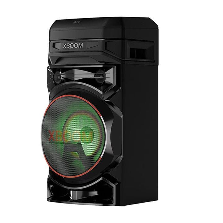 LG XBOOM Party Tower Speaker With Bass Blast, Powerful Sound, Karaoke Function, Deep Bass - Black - RNC5