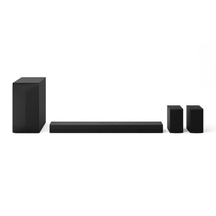 LG 5.1 Channel Dolby Digital, Wireless Subwoofer And Rear Speaker, AI Sound Pro Home Theater Soundbar 600W - Black - S65TR